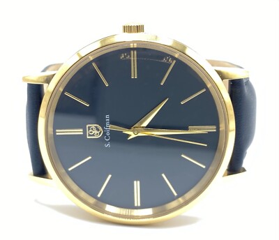 NEW S. COIFMAN  WATCH SC0483 44MM PC21 QUARTZ 3 YEAR WARRANTY  NO BOX