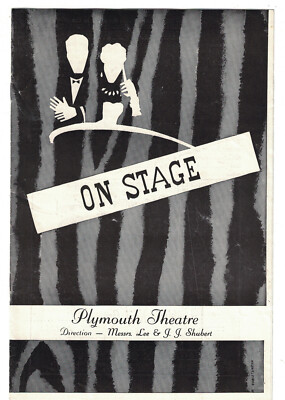 Constance Bennett ''I FOUND APRIL'' Helen Raymond 1953 FLOP Boston Tryout Playbill