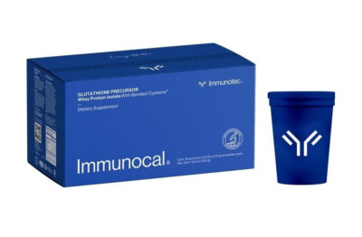 IMMUNOCAL Glutathion   Vorläuferpulver   30x10 g Beutel   Kostenloser Versand !