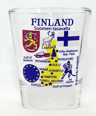 Vaso De Chupito Italia - Coleccionable Serie UE Monumentos - 5.7 Cm Alto X 4.6 Cm Diámetro - Recuerdo Raro