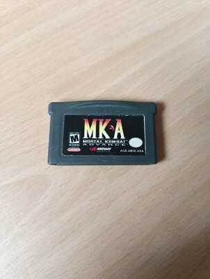 Game Boy Advance Mortal Kombat Advance