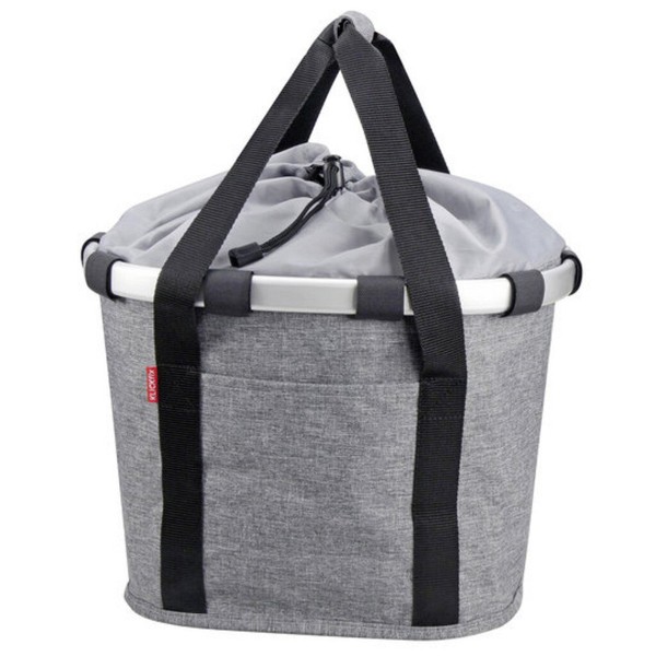 Rixen & Kaul Klickfix Reisenthel Bikebasket Fahrrad Korb Twist Silver-image