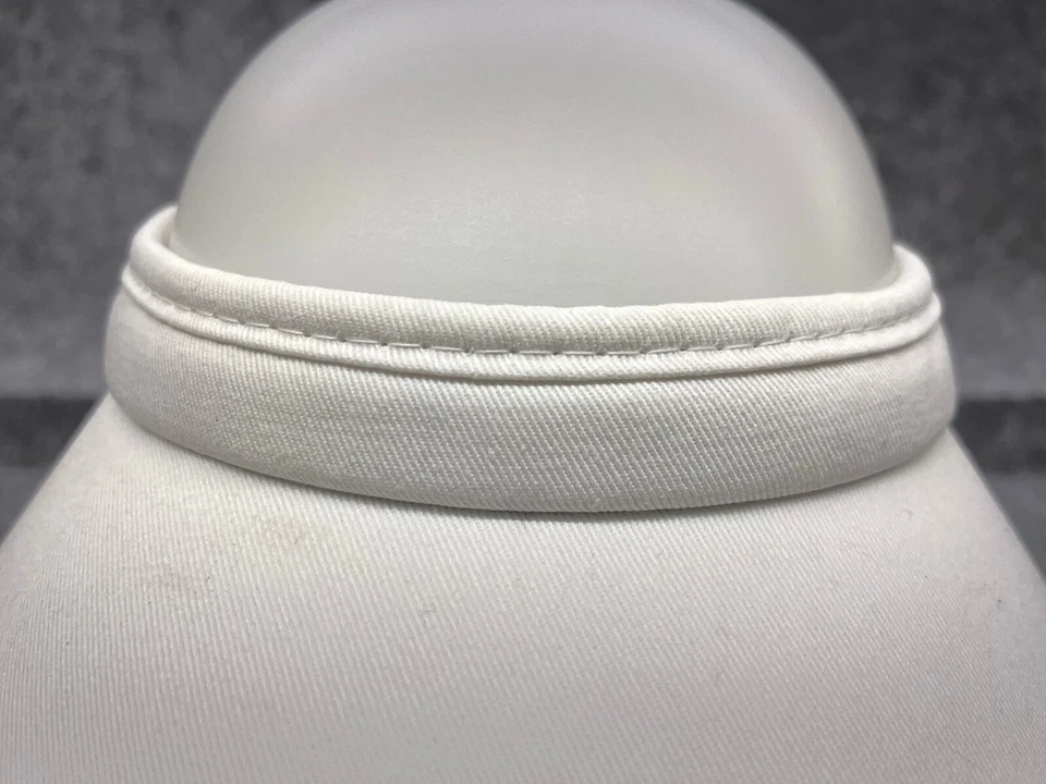 Paradise Valley Country Club Visera Correa Trasera Adulto Talla Única Blanco Poli Golf Foto 2 de 4