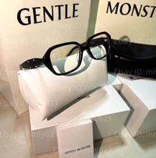 GentleMonster Sunglasses Maison Margiela x MM212 01 Black Frame Clear Lenses