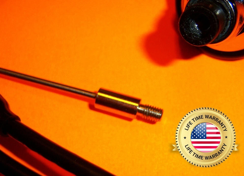 RADIO ANTENNA CAR TRUCK REPLACEMENT AM/FM STEREO BRAND NEW CHROME UNIVERSAL TYPE Foto 4 de 4