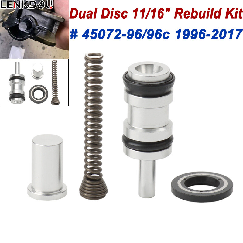 Dual Disc Front Master Cylinder Rebuilds For Harley 11/16