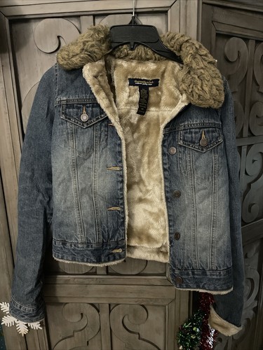 abercrombie and fitch sherpa jacket