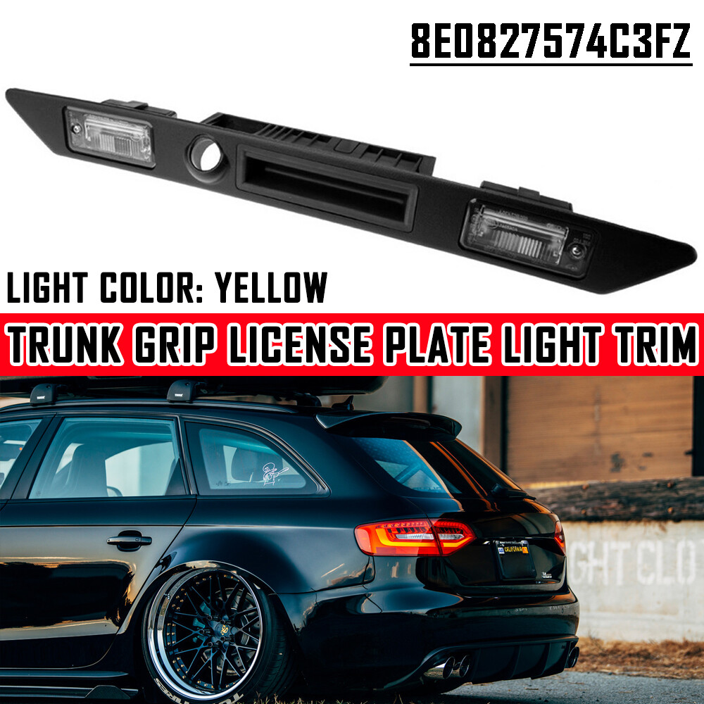 FOR AUDI A4 B7 05-08 TRUNK GRIP HANDLE TRIM MOLDING 8E0827574C3FZ