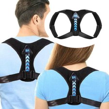 Adjustable Posture Corrector Back Shoulder Support Correct Brace Belt Men Women