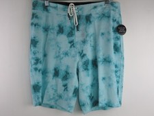 Men s No Boundaries 8 Board Shorts with Stretch Blue Size 28 NWT
