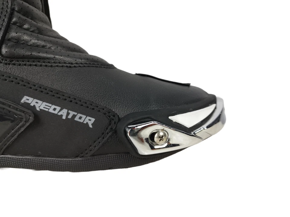 Stivali racing stivaletti moto pista protezioni anti torsione e sliders metallo - Imagen 2 de 4