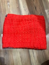 Spyder Women's Red Knit Fleece Lined Neck Warmer One Size NWT