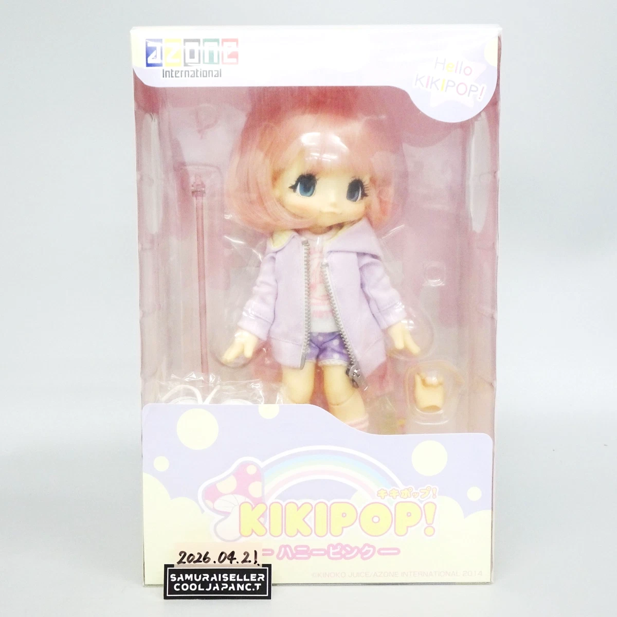 AZONE Hello KIKIPOP Honey Pink Kinoko Juice KIKI Fasion Doll