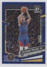 2023-24 Panini Donruss Optic Blue Velocity Prizm Michael Porter Jr #102 18ms
