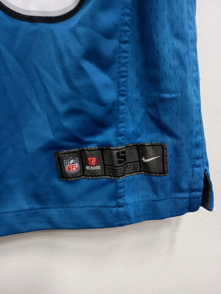 Camiseta deportiva vintage Nike para niños pequeños azul Detroid Lions NFL #90 Ndamukong Suh Foto 2 de 4