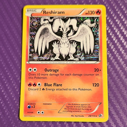 Reshiram 28/113 Legendary Treasures Holo Rare