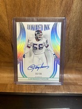 2025 Panini Flawless Lawrence Taylor Honored Ink Auto HI-LTA 16/20 Giants