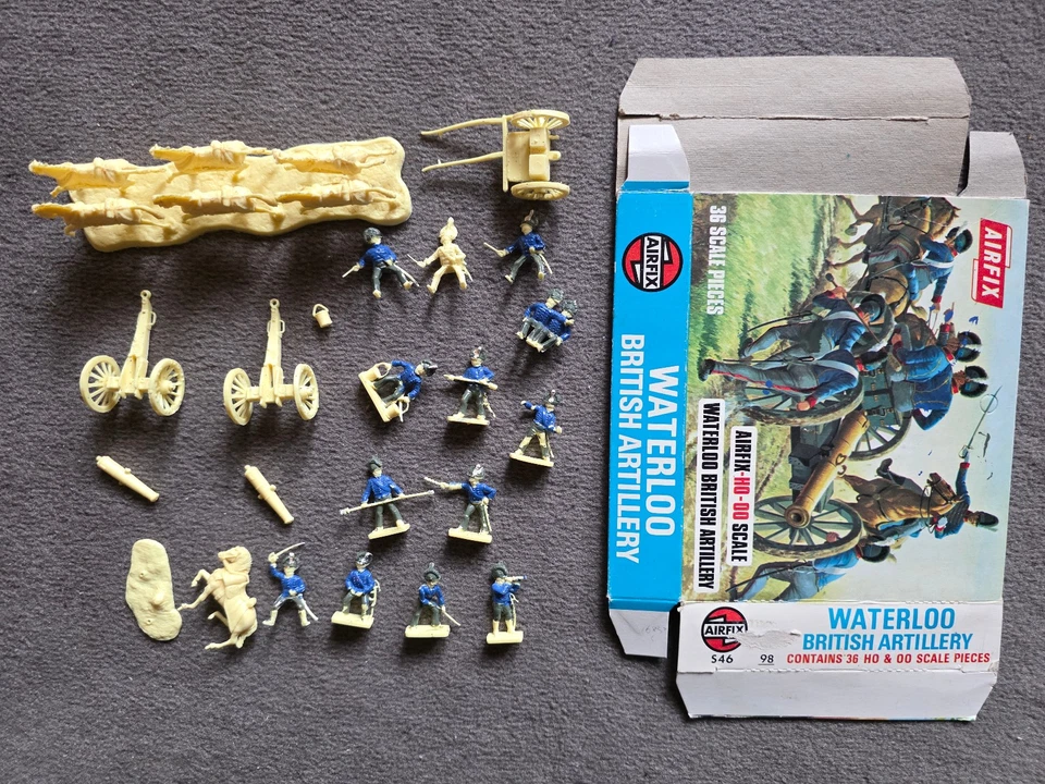 11 verschiedene Gruppen AIRFIX Figuren ca. 1973 +  7 Verpackungen, 1 russ. Figur - Bild 2 von 4