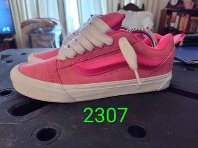 Vans Old School Platform Pink Stackform Sneakers 721356 Size W-10.5 M-9 2307
