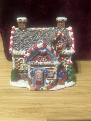 Greenbrier Gingerfrost Lane House Christmas Village 2005 Ceramic Gingerbread