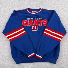 Lee Sports Vintage New York Giants Sweatshirt Men Large NFL Crew Pullover 90s