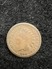 1864 L INDIAN HEAD CENT  - POINTED BUST - G + GOOD +