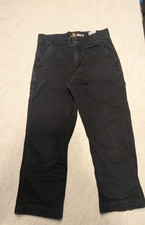 Carhartt Relaxed Fit Jeans Black Denim Made in USA UB177 BLK 30x30 Mens