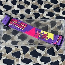 NEW KM Paintball Universal JT Goggle Strap - Punk