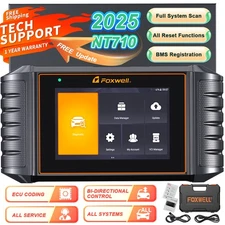 FOXWELL NT710 Fit for GM OBD2 Scanner Full System ABS SRS ESP BAS Diagnosis Tool