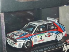1x HPI LANCIA DELTA Gr.A J.Kankkunen WINNER Rallye PORTUGAL 1992 - 1:43 RARE