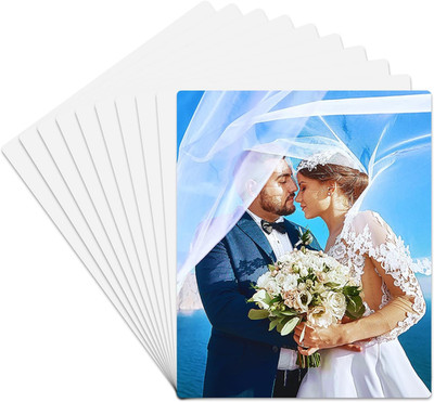 10 Pcs 8''x10'' Aluminum Sublimation Metal Photo Blanks, Metal Sublimation Blank