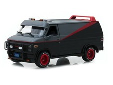 1983 GMC Vandura, The A-Team - Greenlight 84072-1/24 7"L x3"W x3"H, Black