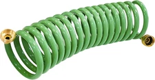 Coil Hose Water Hoses Coiled Boat Hose Lightweight Self Coiling Garden Hose with