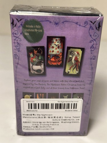The Nightmare Before Christmas Tarot cards 78 Cards New - Picture 2 of 2