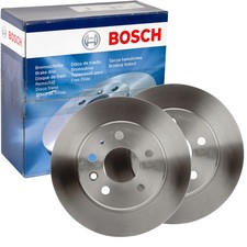 2X BOSCH BREMSSCHEIBEN Ø279mm HINTEN PASSEND FÜR MERCEDES-BENZ /8 123 CABRIOLET