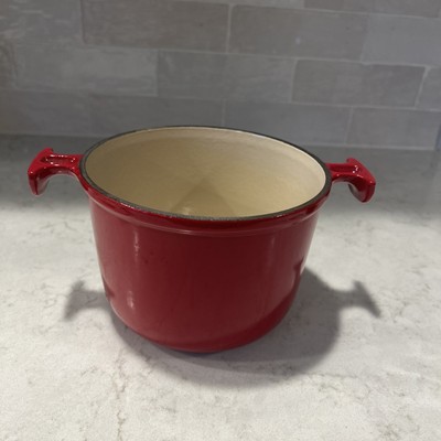 Cocotte vintage « la mama » orange le creuset fonte enzo à Vallauris | Clasf maison-jardin