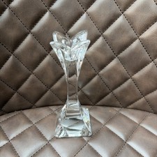 Beautiful Nachtmann Crystal Glass Crocus Candle Stick Holder 13cm tall 