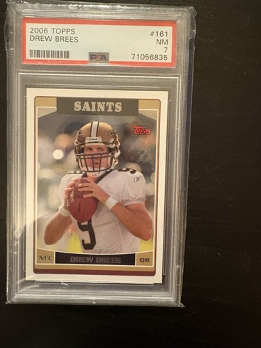 2006 Topps Drew Brees #161 card