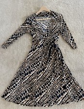 Designer Lily Wrap Women’s dress 3/4 Sleeve Size Small 