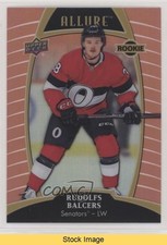 2019-20 Upper Deck Allure Rookies Sunset Rudolfs Balcers #82 READ fn5