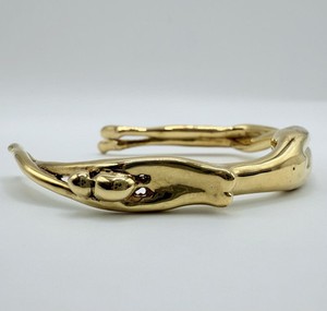 Authentic Minnie Lane 14k Gold Plated Scarlett Body Bracelet