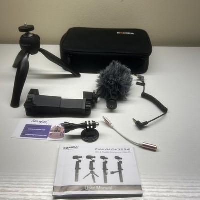 Comica CVM-VM10-K1 Mini & Flexible Smartphone Video Kit Black