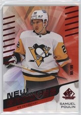 2022-23 Upper Deck SP Game Used New Grooves Red 99/99 Samuel Poulin #NG-17 s5j