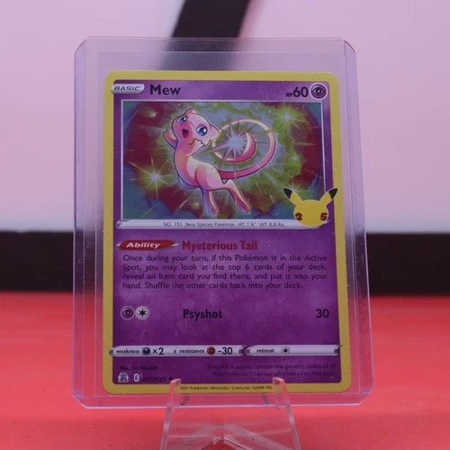 New Listing2021 Pokémon TCG Celebrations Holo 011 Mew