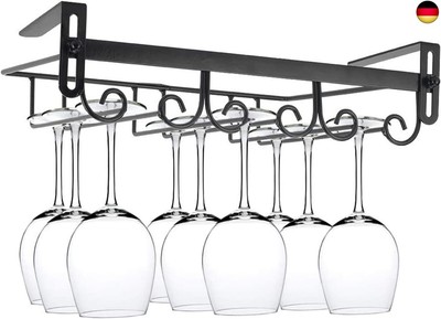 3 Reihige Weinglashalter Gläserhalter Aus Metall, Weinglashalter Unter Dem 
