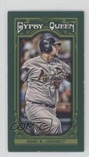 2013 Topps Gypsy Queen Mini Green 48/99 Matt Adams #89 md3