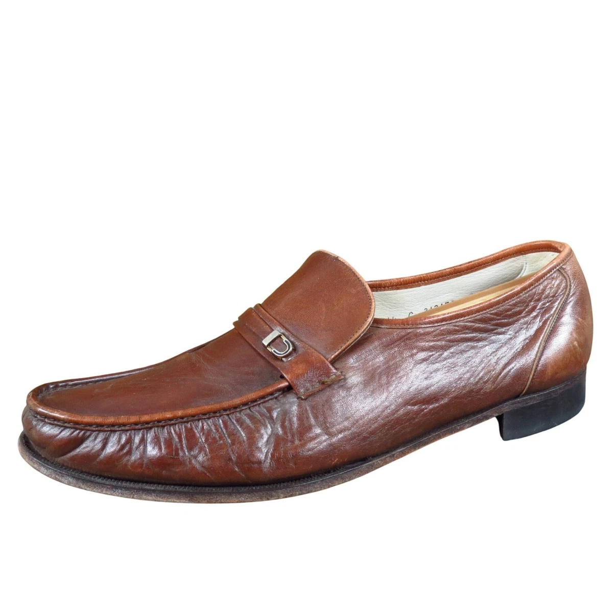 Florsheim Mens Loafer Size 10.5C Como Black Bit Strap Loafer Moc Toe Tube 92179 Florsheim Solid Casual Shoes for Men | eBay main image 2