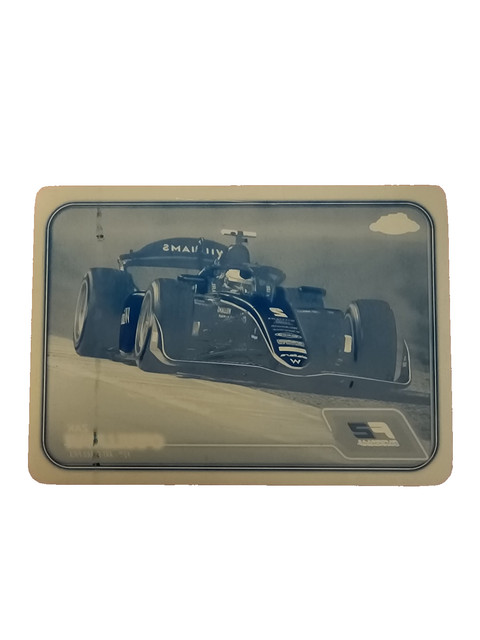 2024 Topps Chrome Formula 1 F1 Zak O’Sullivan Cyan Printing Plate 1/1 #101