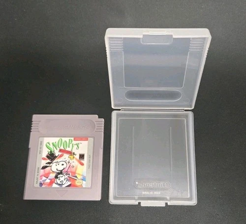 Snoopy's Magic Show Game Boy Original Nintendo GB Authentic Tested Charlie Brown