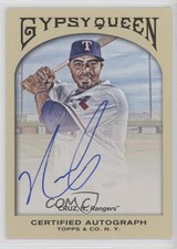 2011 Topps Gypsy Queen Nelson Cruz #GQA-NC Auto 0t2